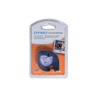 Dymo® nauha letratag® 12mm x 4m muovi kirkas