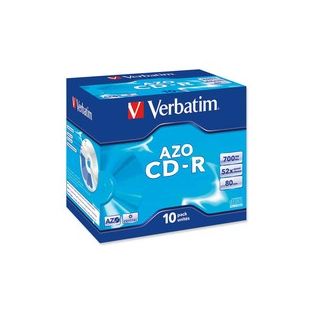 Verbatim CD-R 80min 700mb 52x, 1 kpl=10 levyä