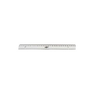 Lyreco viivain 30cm kirkas muovi