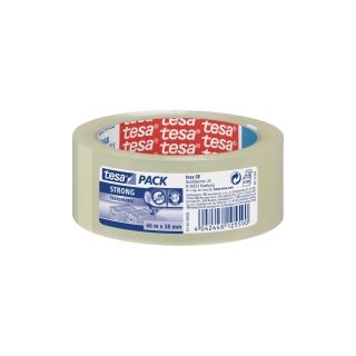 Tesa® 57165 strong pp pakkausteippi 38mm x 66m kirkas