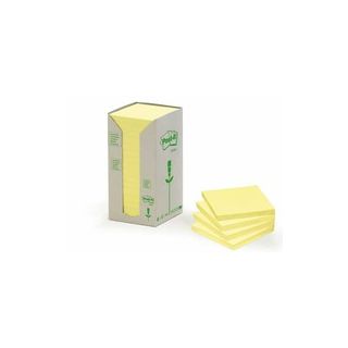 Post-it® viestilapputorni eko 76 x 76mm keltainen