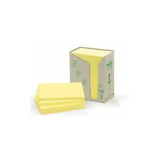 Post-it® viestilapputorni eko 76 x 127mm keltainen