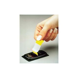 Post-it® index  teippimerkki 25 x 44mm keltainen