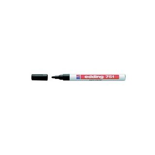 Edding 751 maalikynä pyöreä 1-2mm musta