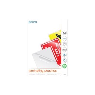 Pavo laminointitasku a4 2x125mic kirkas