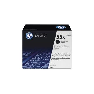 Hp 55x ce255x laservärikasetti musta