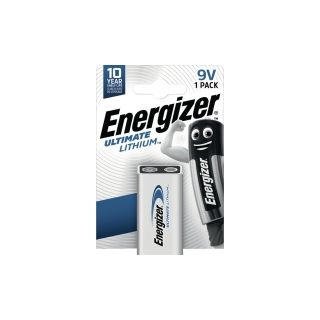 Energizer® ultimate lithium™ litium paristo 9v lr61