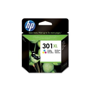 Hp 301xl ch564ee mustesuihkupatruuna 3-väri