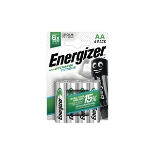 Energizer® extreme aa/hr6 ladattava akku