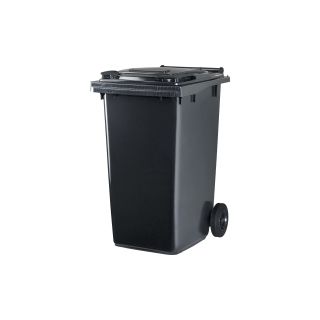 Citec jäteastia pyörillä 240l musta