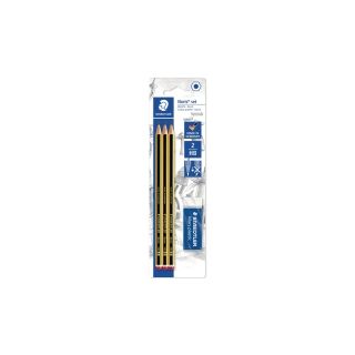 Staedtler noris lyijykynä + kumi-setti blisteri