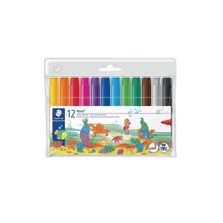 Staedtler noris club jumbo 340 kuitukärkikynä 3mm värilajitelma