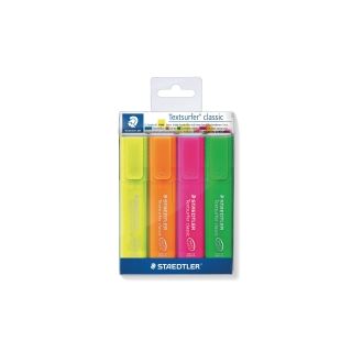Staedtler textsurfer rainbow korostuskynä viisto 1-5mm värilaj.