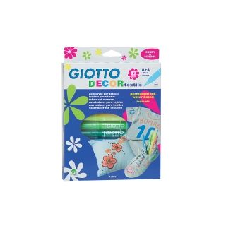 Giotto tekstiilitussi sivellinkärki värilajitelma