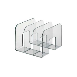 Durable kirjateline 1395400 3-osainen 215x210x165mm kirkas