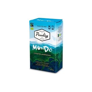 Paulig mundo luomu kahvi suodatinjauhatus keskipaahto 500g