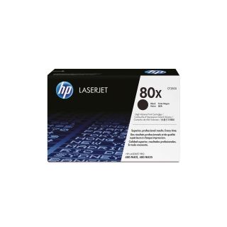 Hp 80x cf280x laservärikasetti musta