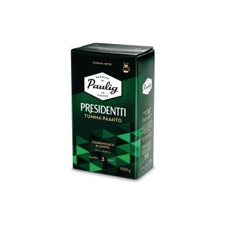 Paulig presidentti kahvi suodatinjauhatus tumma paahto 500g