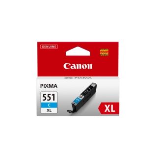 Canon cli-551xl mustesuihkupatruuna syaani