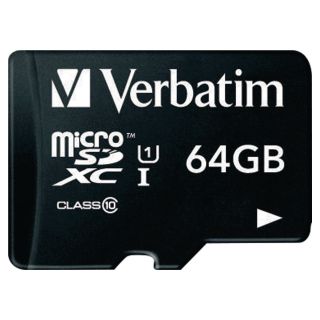 Verbatim muistikortti microSDHC 64GB class 10 adapterilla