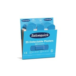 Salvequick 51030127 muovilaastari sininen