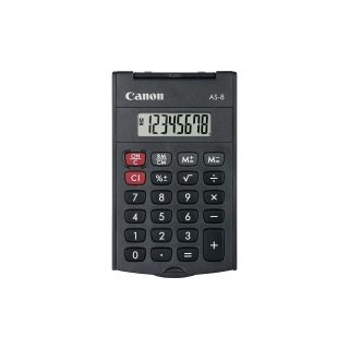 Canon as-8 taskulaskin 8 numeron näyttö