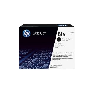 Hp 81a cf281a laservärikasetti musta