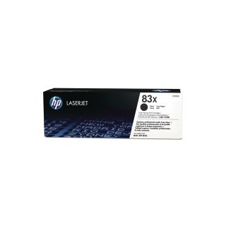 Hp 83x cf283x laservärikasetti musta