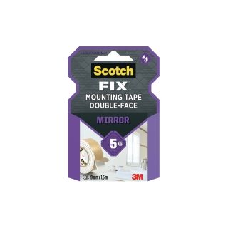 Scotch®-fix™ mirror asennusteippi kaksipuolinen 19mm x 1