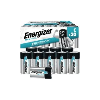 Energizer® max plus™ c/lr14 alkaliparisto
