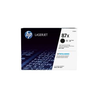 Hp 87x cf287x laservärikasetti musta