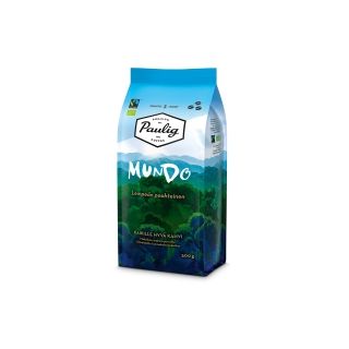 Paulig mundo luomu kahvipapu keskipaahto 500g