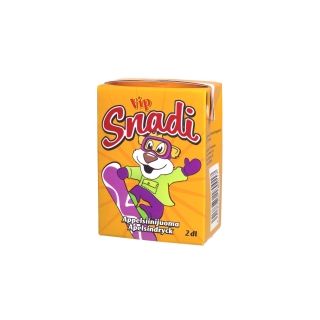 Vip snadi appelsiinijuoma pillillä 2dl