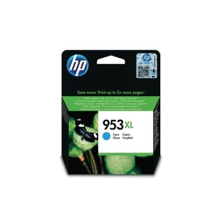Hp 953xl f6u16ae mustesuihkupatruuna syaani