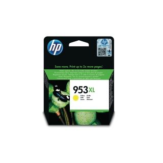 Hp 953xl f6u18ae mustesuihkupatruuna keltainen