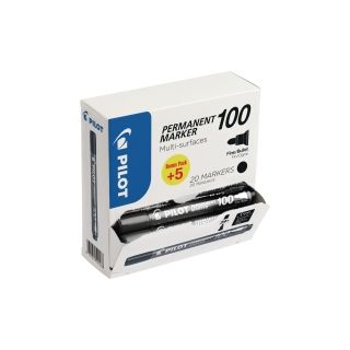 Pilot sca-100 huopakynä pyöreä f musta