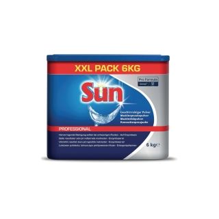 Sun professional koneastianpesujauhe 6kg
