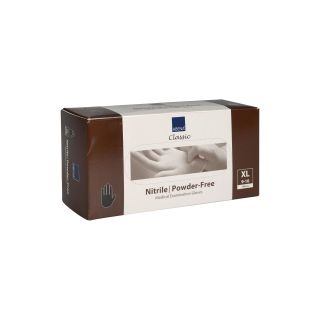 Abena classic nitriilikäsine puuteroimaton musta xl