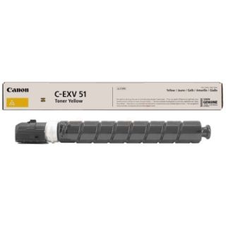 Canon C-EXV 51 Yellow värikasetti kap. 60K Alkuperäinen
