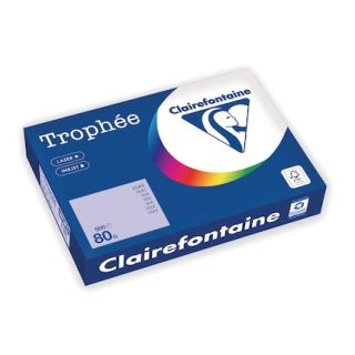 Clairefontaine Trophee 1872 väripaperi A4 80g lila, 1 kpl=500 arkkia ( 1 LTK )