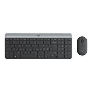 LOGI MK470 Slim langaton näppäimistö + hiiri paketti (pieneen tilaan)
