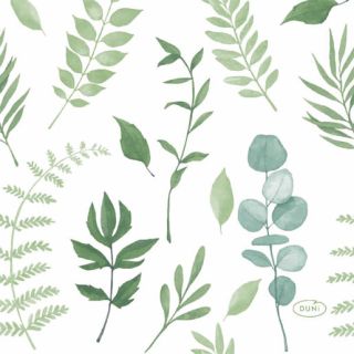 Duni lautasliina 24 x 24cm Greenery, 1 kpl=20 liinaa