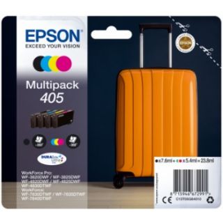 EPSON Multipack 4-colours 405X värikasetti Alkuperäinen