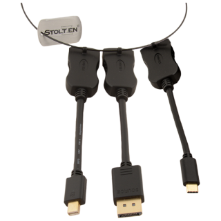 Stoltzen Nyx Adapter Ring Cable 3 4K HDMI => USB-C/DP/MDP