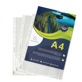 Exacompta 5320E kansiotasku A4, 1kpl = 100 taskua