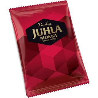 Juhla Mokka kahvi suodatinjauhatus tumma paahto annospussi 100g