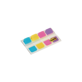 Post-it® Index  Strong teippimerkki 15,8 x 38,1mm värilajitelma, 1 kpl=4 nidettä