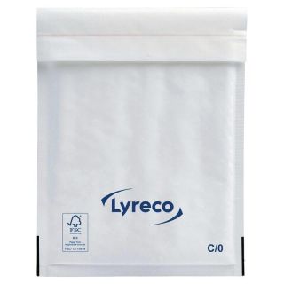 Lyreco kuplapussi E/2 220x260mm valkoinen. 1 kpl = 100 pussia