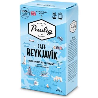 Paulig Café Reykjavik kahvi suodatinjauhatus keskipaahto 475g