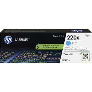 HP 220X LaserJet värikasetti Cyan 5,5K alkuperäinen